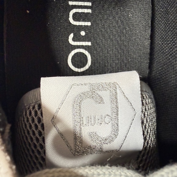 Liu Jo Designer Platform Sneakers EU37 Silver White